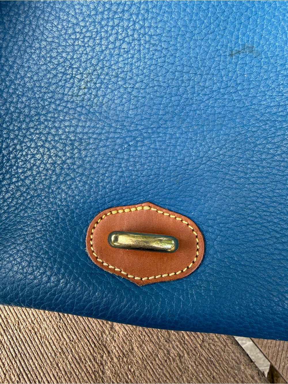 Dooney & Bourke Essex Collection Crossbody Bag In French Blue - Picture 5 of 16
